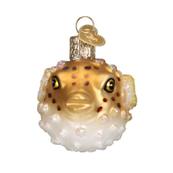 Old World Christmas Pufferfish Ornament