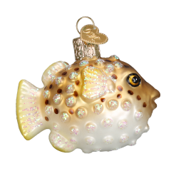 Old World Christmas Pufferfish Ornament 7 Old World Christmas Pufferfish Ornament