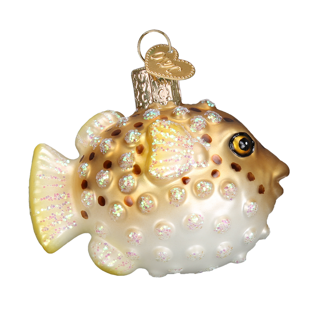 Old World Christmas Pufferfish Ornament 5 Old World Christmas Pufferfish Ornament
