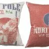 Primitives By Kathy Christmas North Pole Toy Company Pillow