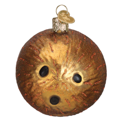 Old World Christmas Coconut Ornament