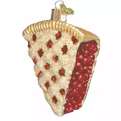 Old World Christmas Cherry Pie Ornament 4 Old World Christmas Cherry Pie Ornament