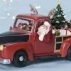 Roman Santa Pickup Truck Music Box 2 Roman Santa Pickup Truck Music Box