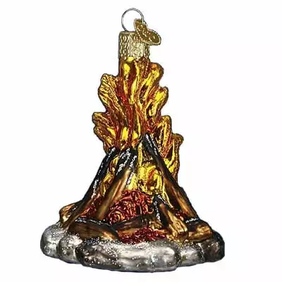 Old World Christmas Campfire Ornament 5 Old World Christmas Campfire Ornament
