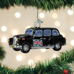 TheHolidayBarn.com Christmas British Taxi Ornament