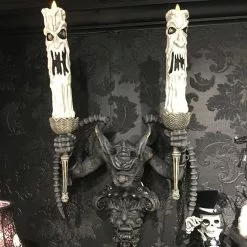 Katherine's Collection Gargoyle Candelabra Sconce
