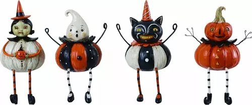 TheHolidayBarn.com Cute Halloween Shelf Sitters, Johanna Parker New! 3 TheHolidayBarn.com Cute Halloween Shelf Sitters, Johanna Parker New!