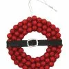 Bethany Lowe Retro Santa Belt Wreath Ornament 1 Bethany Lowe Retro Santa Belt Wreath Ornament