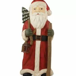 Bethany Lowe Santa With Staff Red - 20" Tall