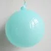 Jim Marvin Ornaments Jim Marvin Turquoise Blue Bubblegum Glass Ornaments