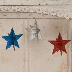Bethany Lowe Americana Star Ornaments