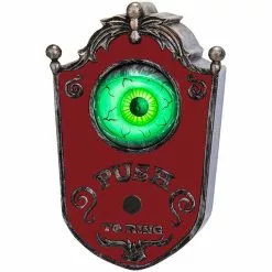 Gemmy Halloween Animated Eyeball Doorbell