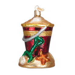 Old World Christmas Sand Pail Ornament 5 Old World Christmas Sand Pail Ornament