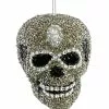 Katherine's Collection Beaded Skull Ornament New!