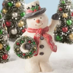 Bethany Lowe New! Jolly Greeting Snowman