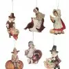 Bethany Lowe Thanksgiving Child Dummy Board Ornaments New!