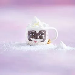 Glitterville New! Black Papa Noel Mug