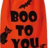 Primitives By Kathy New! Boo To You Halloween Silhouettes Towel