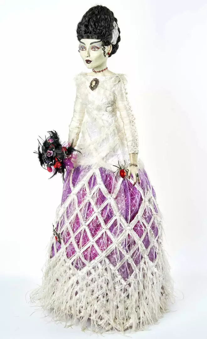 Katherine's Collection Bride Of Frankenstein, 32" 3 Katherine's Collection Bride Of Frankenstein, 32"