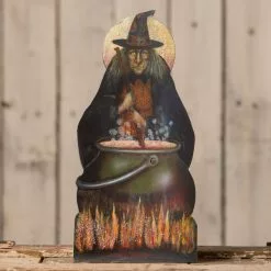 Bethany Lowe Bubble Bubble Toil & Trouble Witch Dummy Board