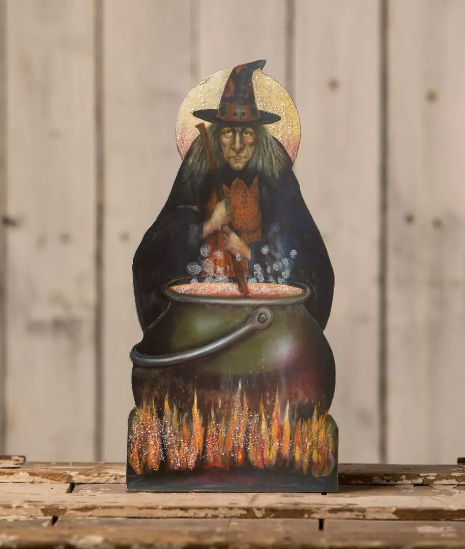 Bethany Lowe Bubble Bubble Toil & Trouble Witch Dummy Board 3 Bethany Lowe Bubble Bubble Toil & Trouble Witch Dummy Board