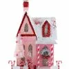 Cody Foster Candy Cane Cottage Putz House New!