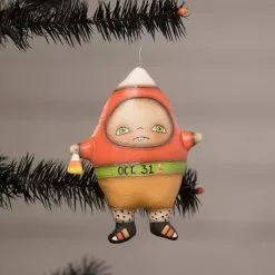 Bethany Lowe Candy Corn Carl Ornament