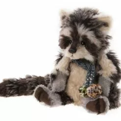 Charlie Bears Forage Racoon New!