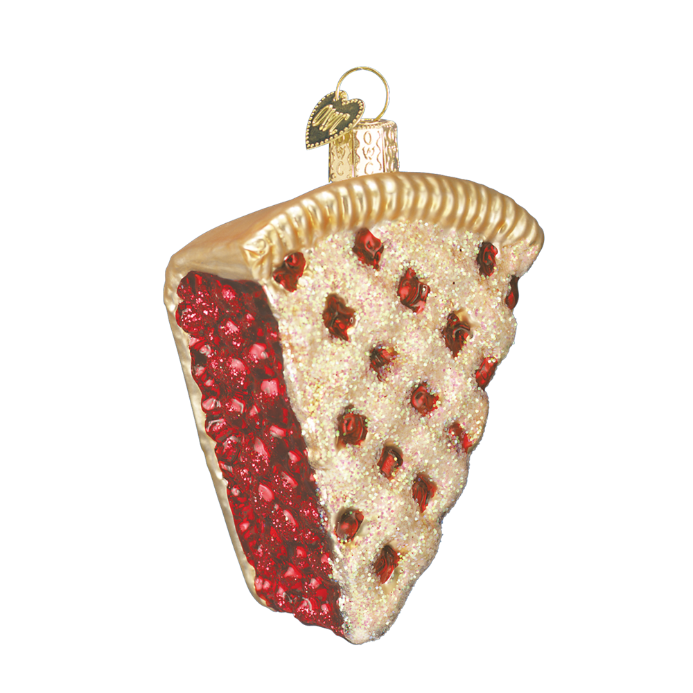 Old World Christmas Cherry Pie Ornament 3 Old World Christmas Cherry Pie Ornament