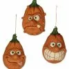 Bethany Lowe Silly Halloween Pumpkin Ornaments New!