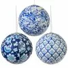 Raz Chinoiserie Ball Ornaments New!