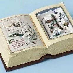 The Holiday Barn Christmas Music Boxes Christmas Book Music Box