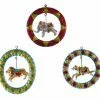 Katherine's Collection Circus Animal Jumping Through Hoop Ornaments