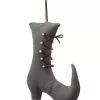 Sage & Co. Cloth Witch Boot Pillow-/ Hanger - 15"