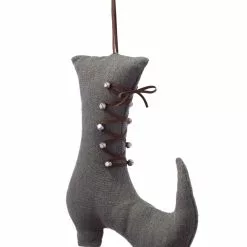 Sage & Co. Cloth Witch Boot Pillow-/ Hanger - 15"