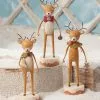Bethany Lowe New! Dasher, Dancer And Prancer Reindeer Figurines 1 Bethany Lowe New! Dasher, Dancer And Prancer Reindeer Figurines