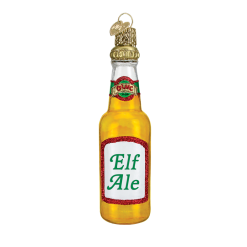 Old World Christmas Christmas Beer Bottle Ornaments