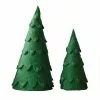 Creative Co-Op Evergreen Felt Trees Christmas