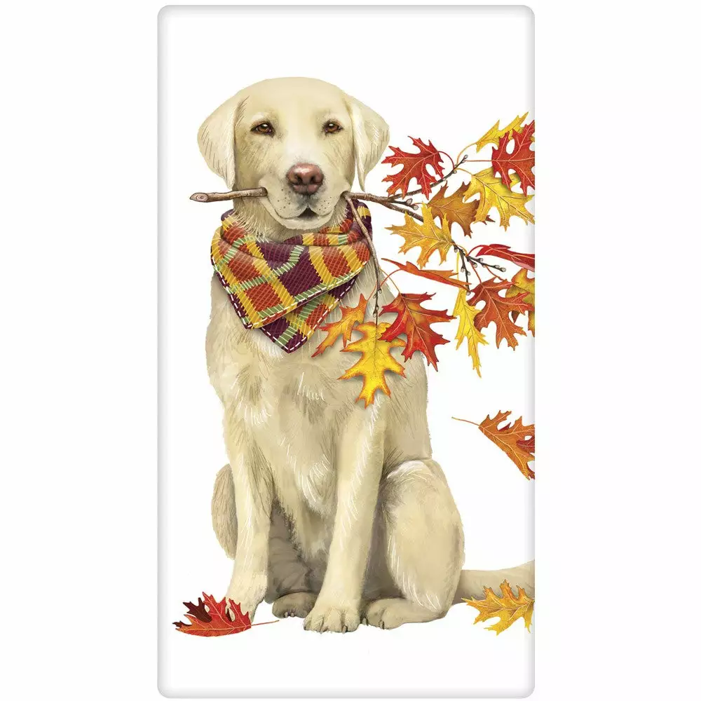 Mary Lake-Thompson Fall Fun Lab Towel New! 3 Mary Lake-Thompson Fall Fun Lab Towel New!