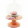 Cody Foster French Macaroons On Pink Pastry Plate