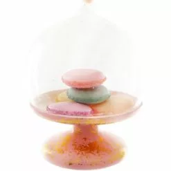 Cody Foster French Macaroons On Pink Pastry Plate