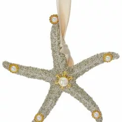 Kurt Adler Christmas Glitter Starfish Ornament