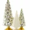 Cody Foster New! Gold & Ivory Candy Glass Trees