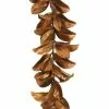 TheHolidayBarn.com Golden Bronze Magnolia Garland New!
