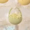 Bethany Lowe Green Cracked Egg Ornament New! 2 Bethany Lowe Green Cracked Egg Ornament New!