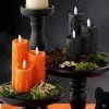One Hundred 80 Degrees Halloween Cluster Candles With LED Flame