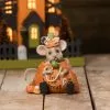 Bethany Lowe Halloween Nibbles Mouse With Candy