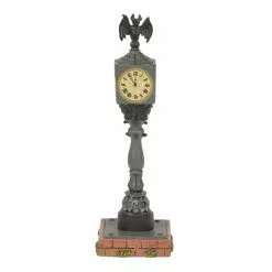 Department 56 Halloween Town Clock - Lit