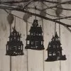 Bethany Lowe Haunted House Silhouette Ornaments