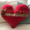 Demdaco New! Heart-Shaped Pillow